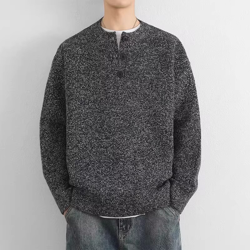 Street Fashion London - Fur Collar Pullovers Anime Rabbit Mens