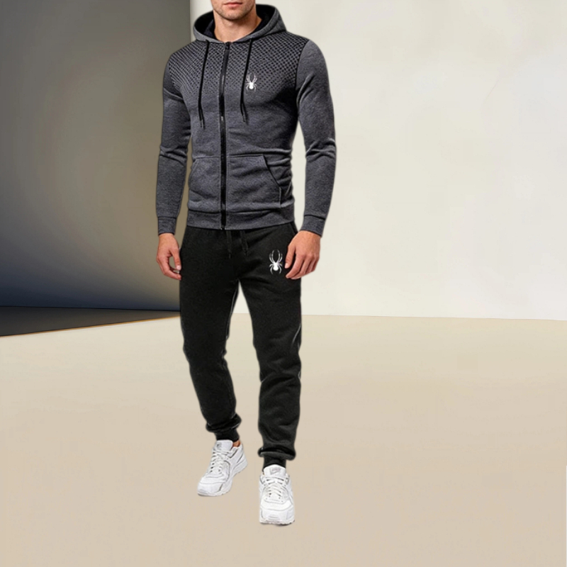 Street Fashion China - Spring/Summer Men's Casual Sportswear Set, Printed