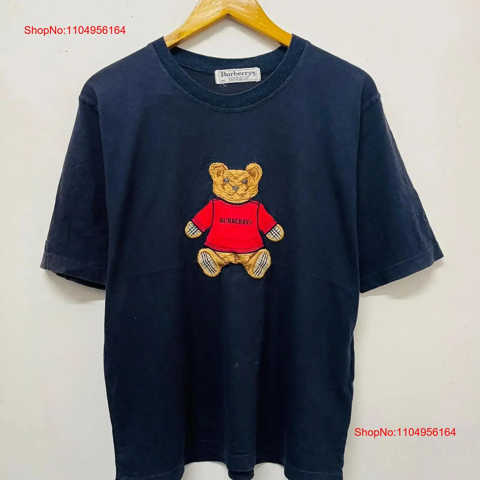 Street Fashion London - Vintage 90s Burberrys Bear T Shirt