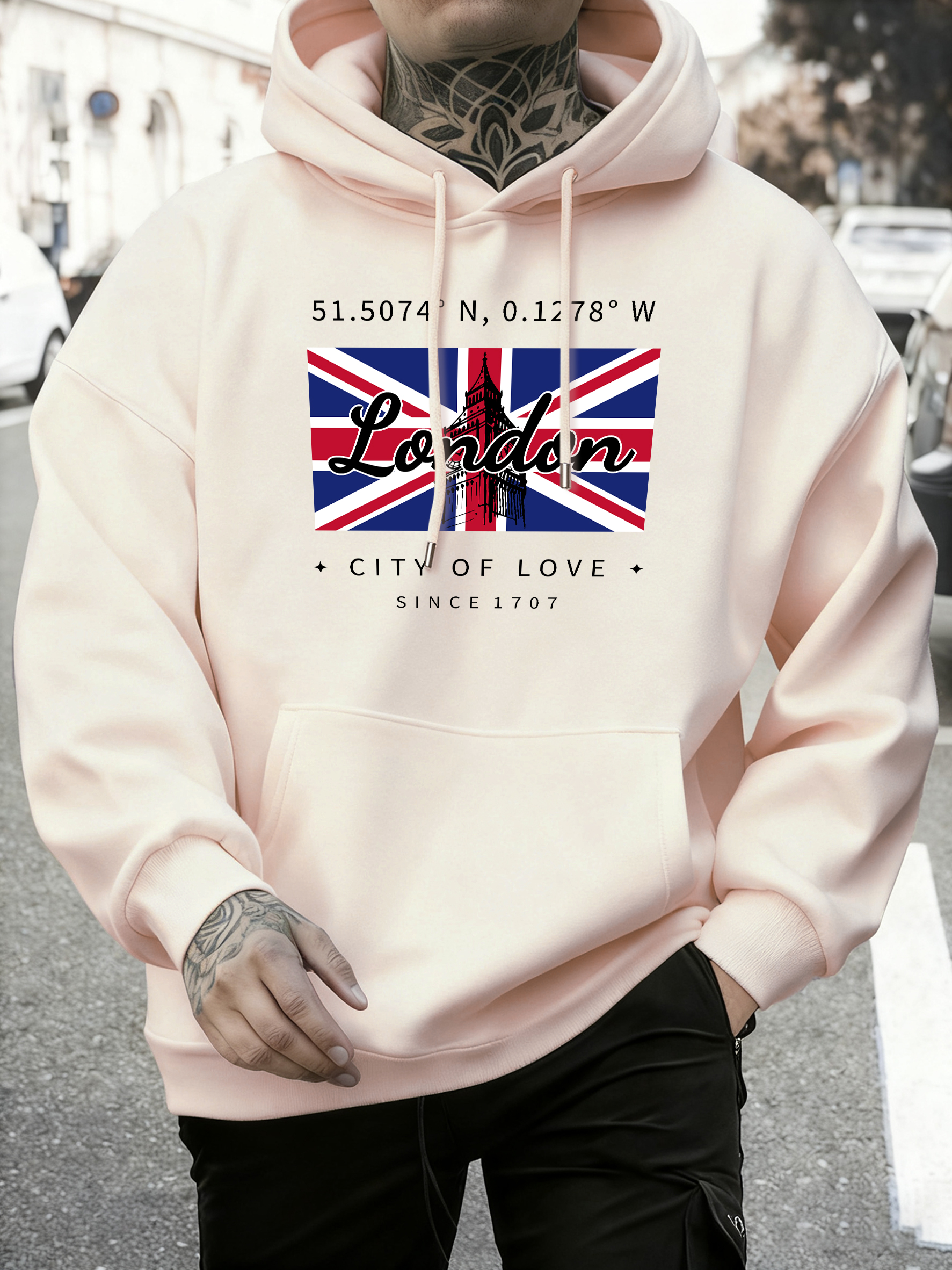 Street Fashion London - London City Of Love Flag Printing