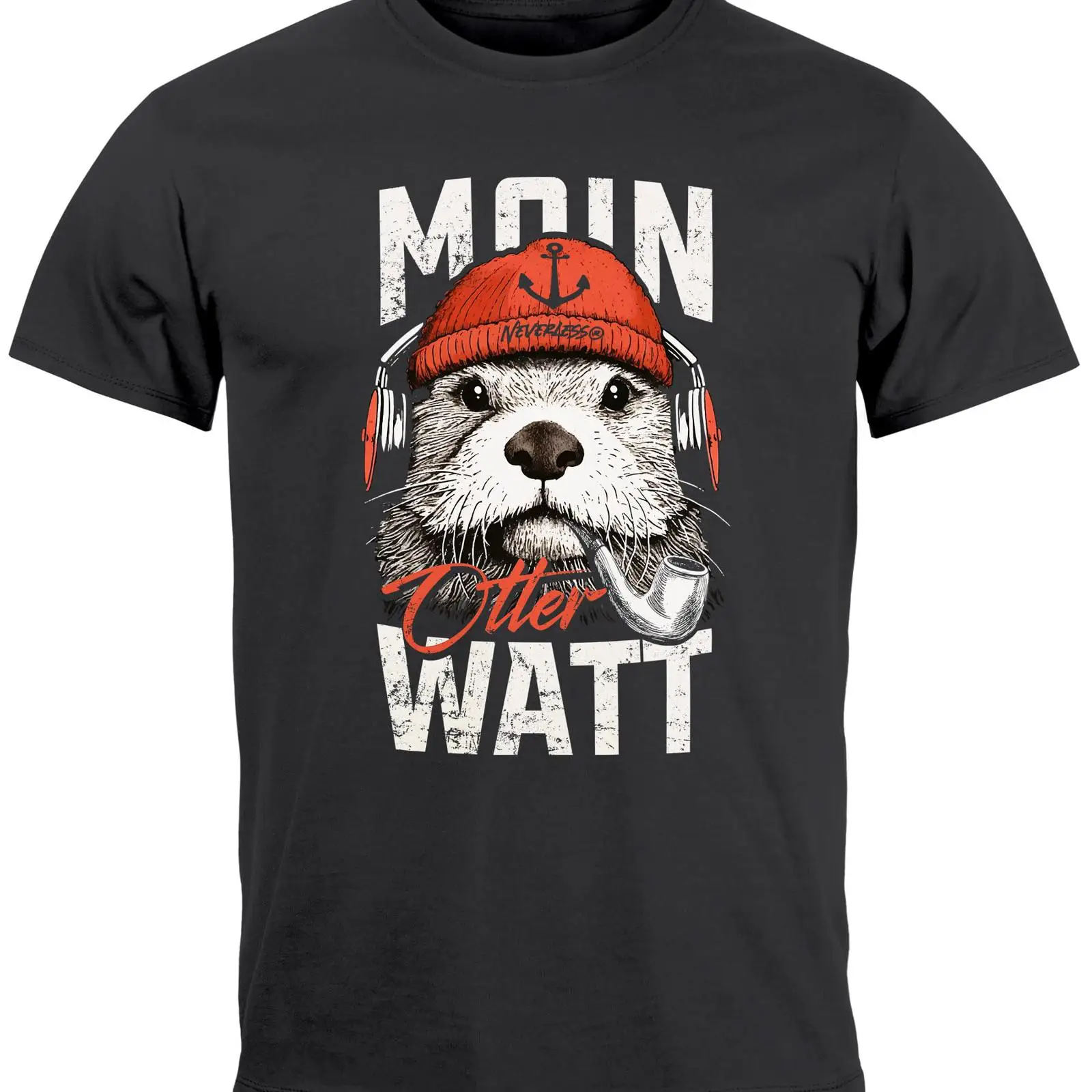 Street Fashion Quotes - Neverless Men's T Shirt Moin Otter