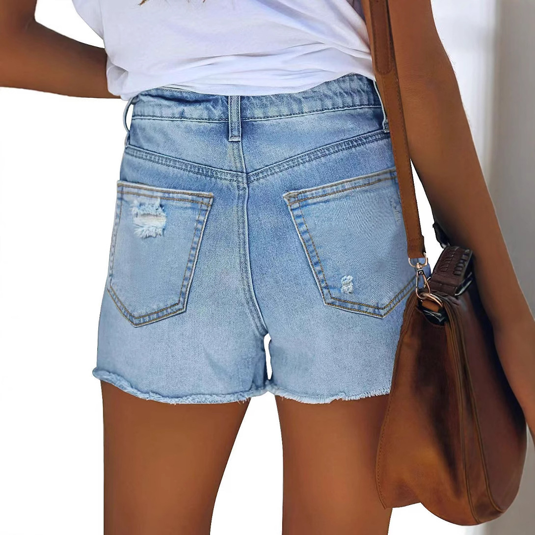 Shorts Denim Ripped Holes Dist - Distressed Jean Rip avaliação e preço