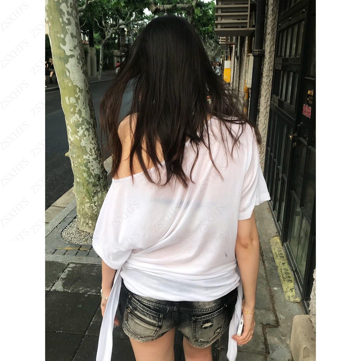 T shirt Summer Women Clothing  - Street Fashion In Korea avaliação e preço