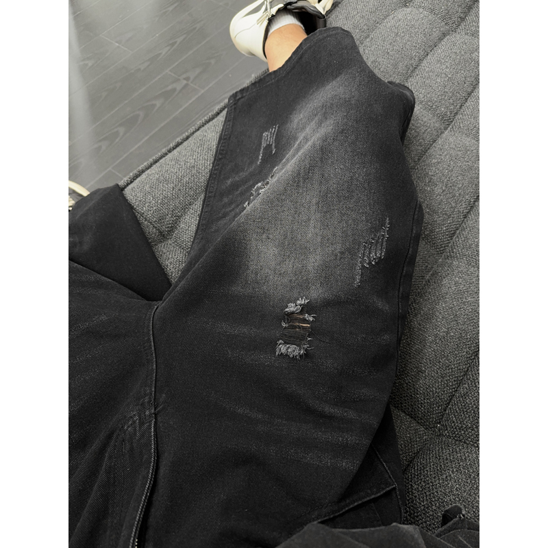 Unisex American Ins High Stree - Distressed Jean Rip avaliação e preço
