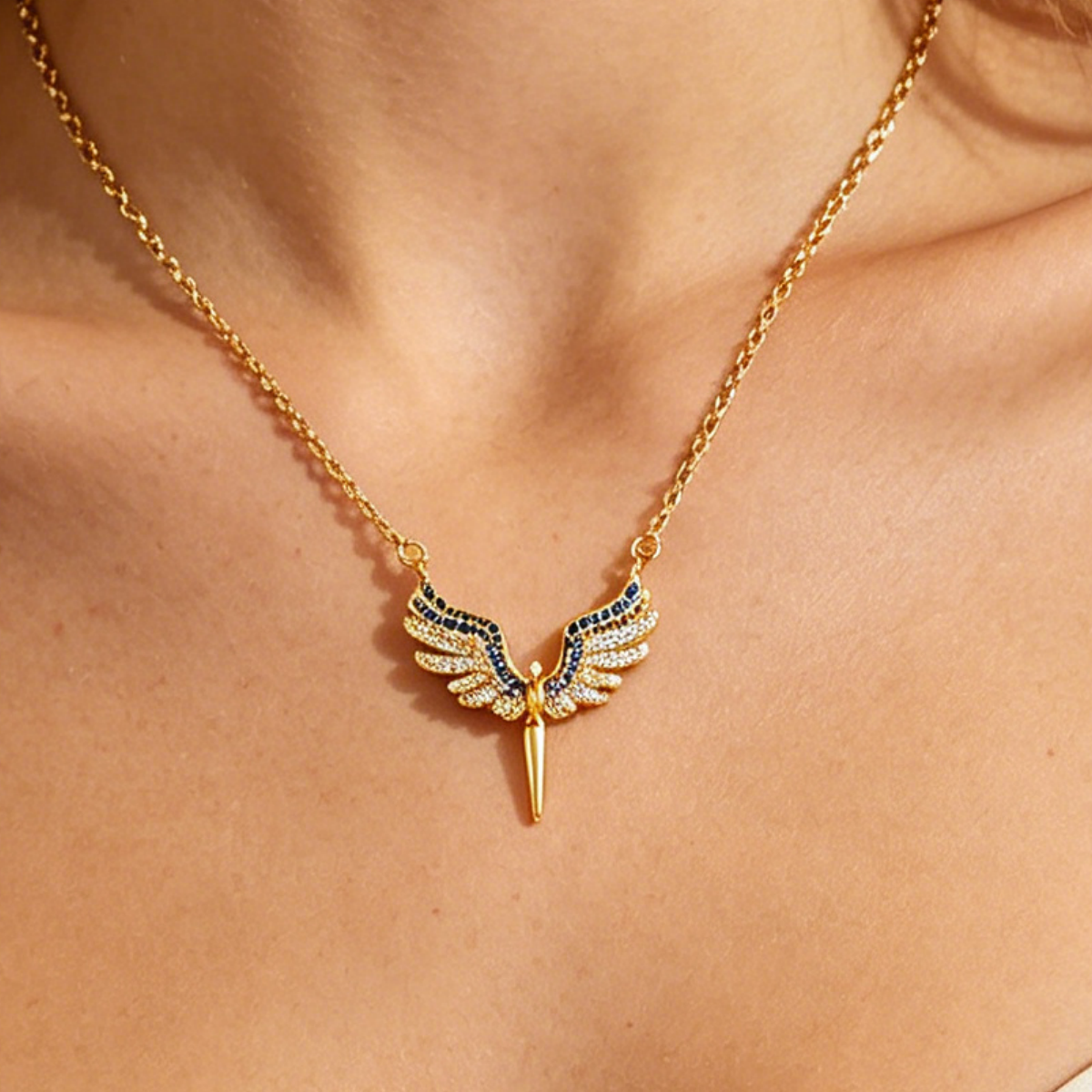 Angel Wings Necklace For Women - Street Fashion Mood avaliação e preço