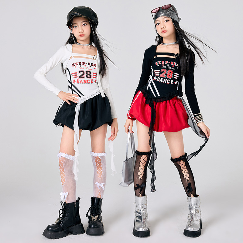 New Girls K-Pop Jazz Stage Out - Street Fashion Show avaliação e preço