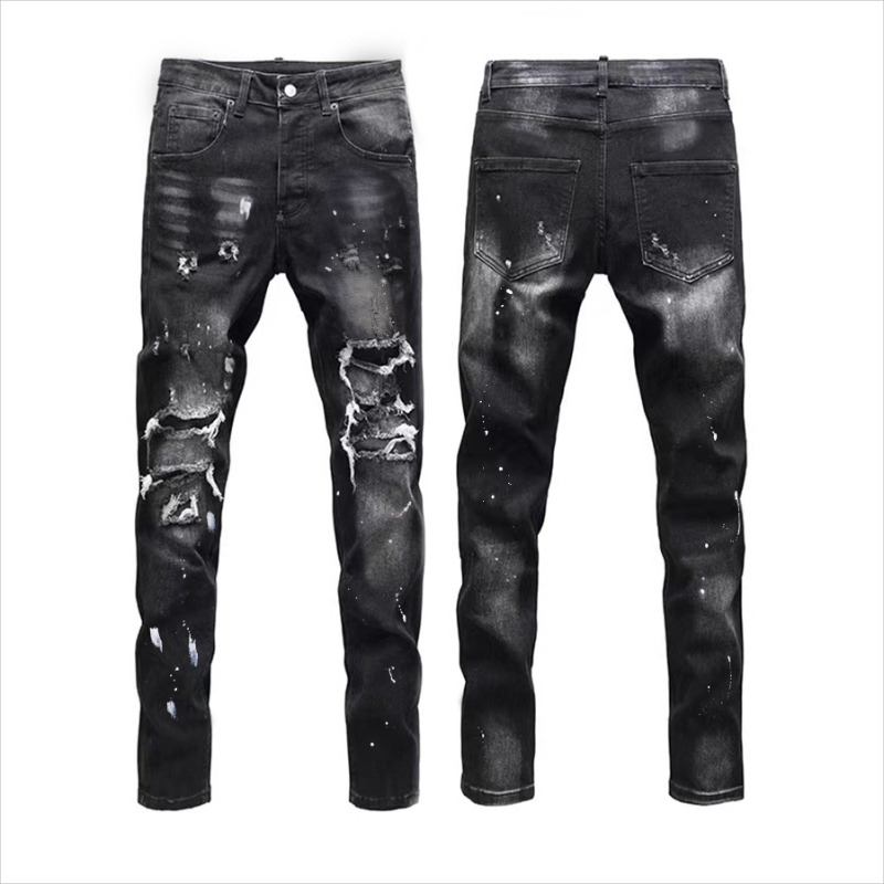 Vintage Washed Distressed Deni - Distressed Jean Rip avaliação e preço