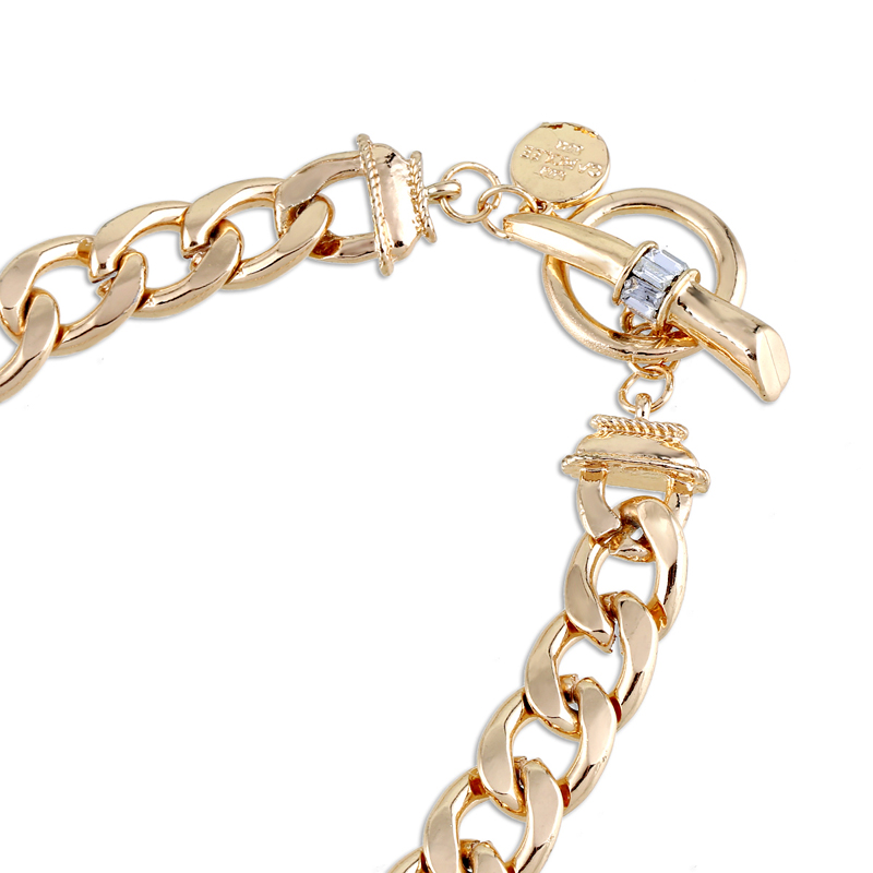 Gold Plated Queen Coin Chains  - Street Fashion Show avaliação e preço