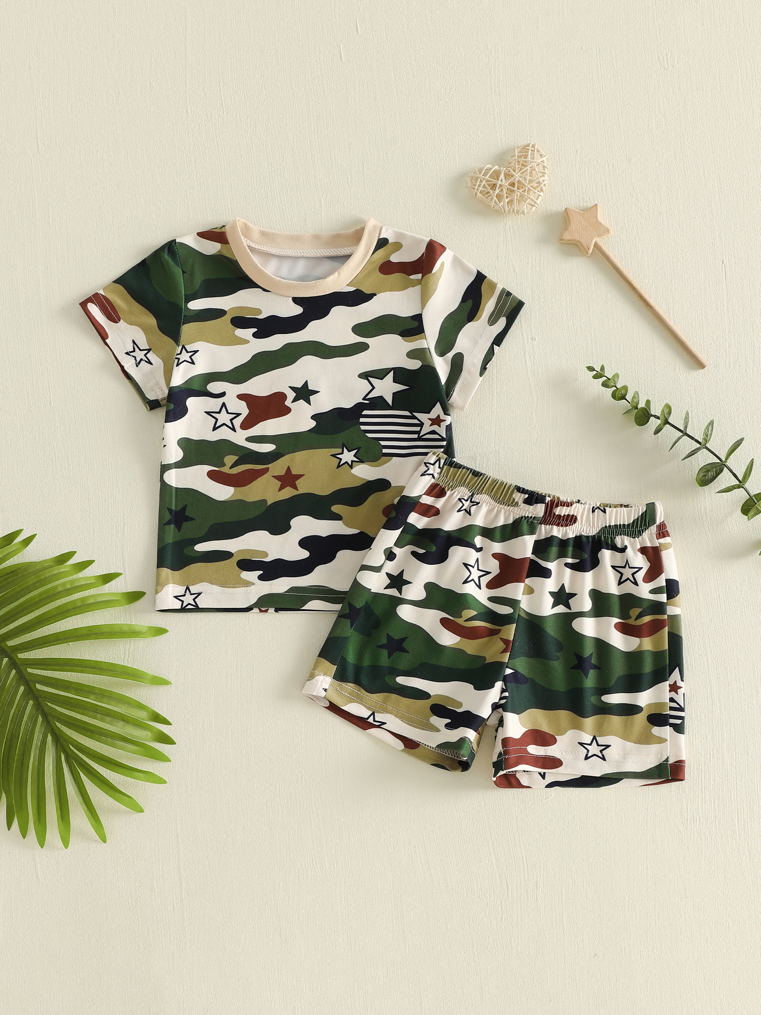 Adorable Infant Boys Stylish C - Camo Pattern Set avaliação e preço