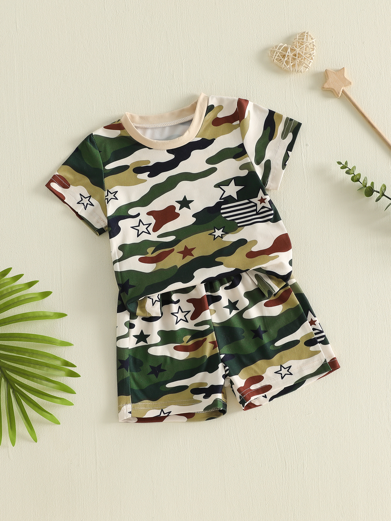 Adorable Infant Boys Stylish C - Camo Pattern Set avaliação e preço
