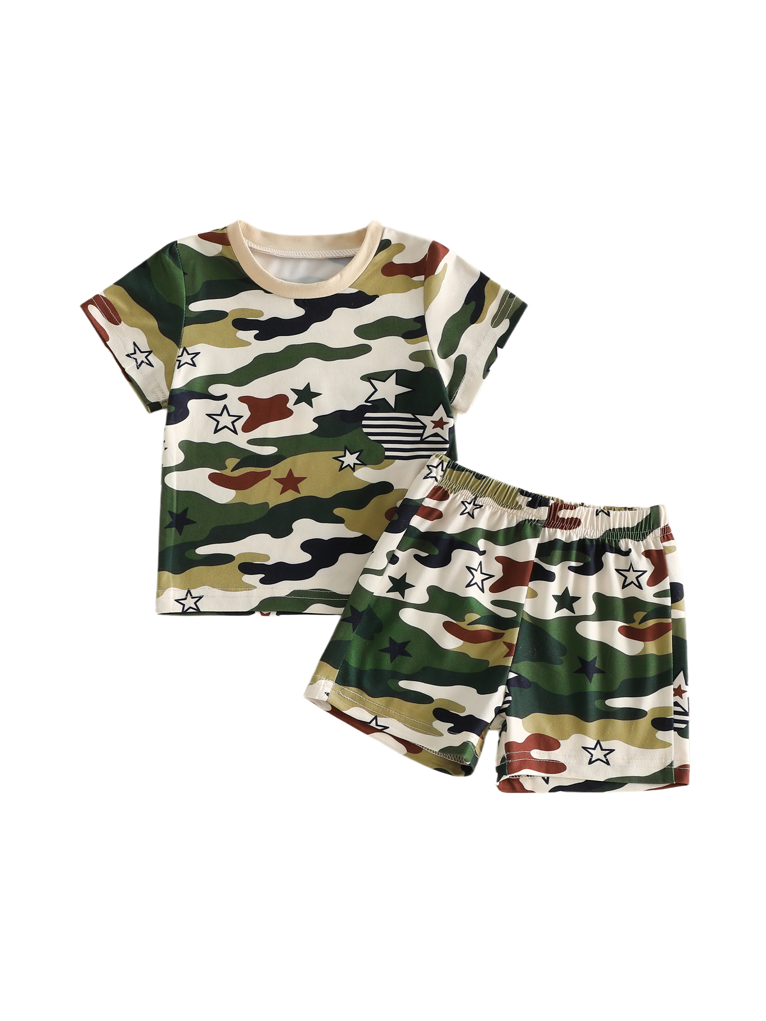 Adorable Infant Boys Stylish C - Camo Pattern Set avaliação e preço
