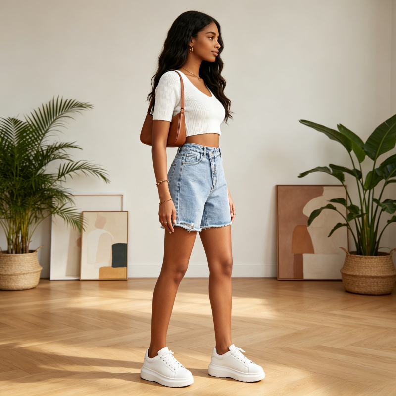 Ripped Knee Length Women Jeans - Distressed Jean Rip avaliação e preço