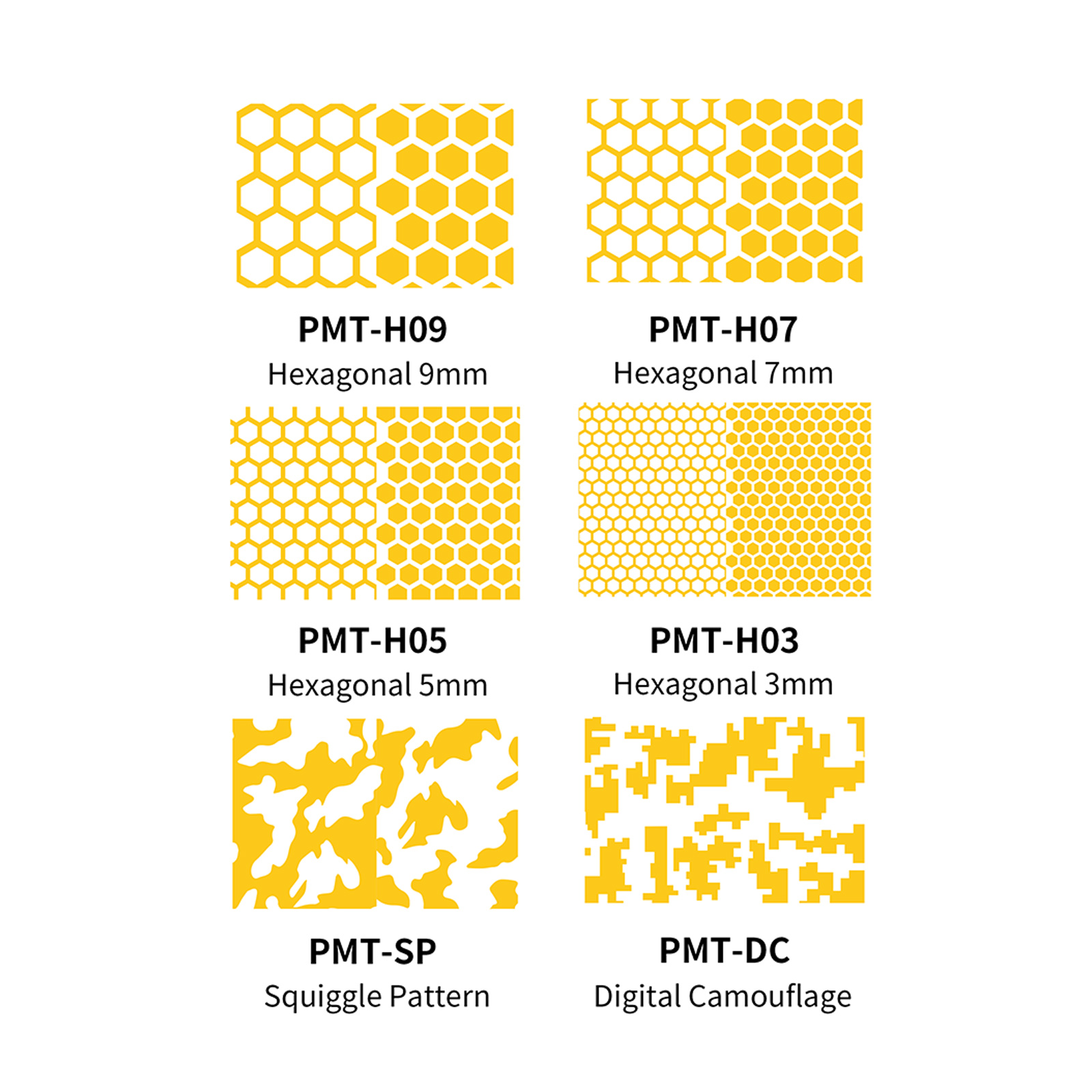 DSPIAE Precut Masking Tape PMT - Camo Pattern Set avaliação e preço