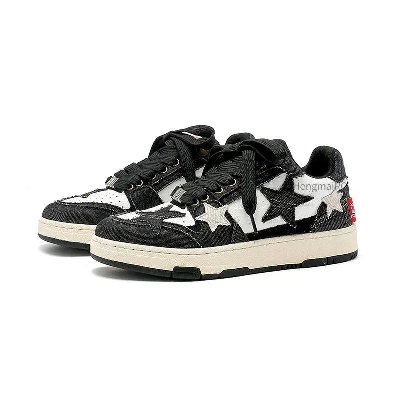 Women Sneakers Man Retro Star  - Street Fashion Couple avaliação e preço