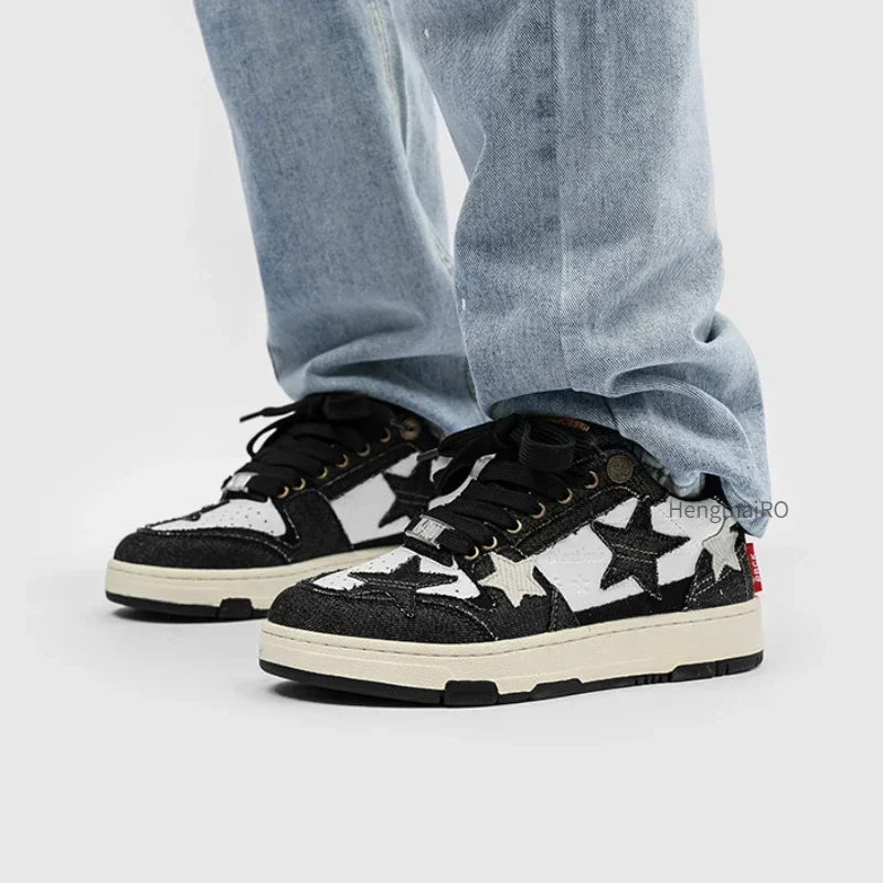 Women Sneakers Man Retro Star  - Street Fashion Couple avaliação e preço