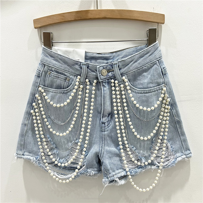 Ripped Holes Distressed Jean D - Distressed Jean Rip avaliação e preço