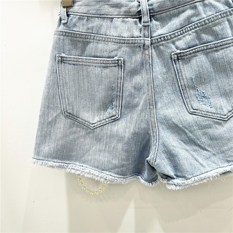 Ripped Holes Distressed Jean D - Distressed Jean Rip avaliação e preço