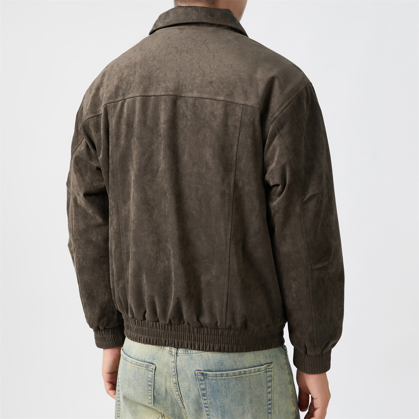 Men Cropped Boxy Minimalist Fa - Coach Jacket Bomber avaliação e preço
