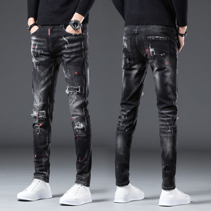 New Arrival Spring Autumn Deni - Distressed Jean Rip avaliação e preço