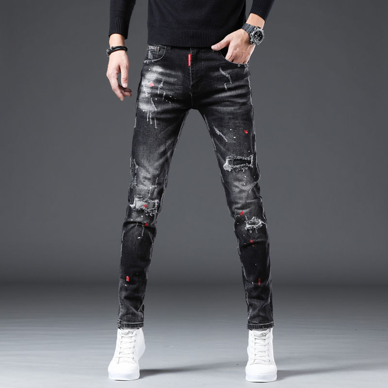 New Arrival Spring Autumn Deni - Distressed Jean Rip avaliação e preço