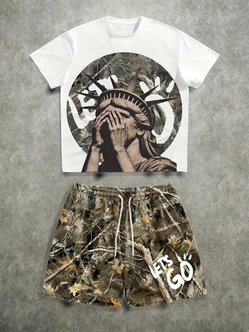 The 2026 Summer New men's Set  - Street Fashion China avaliação e preço