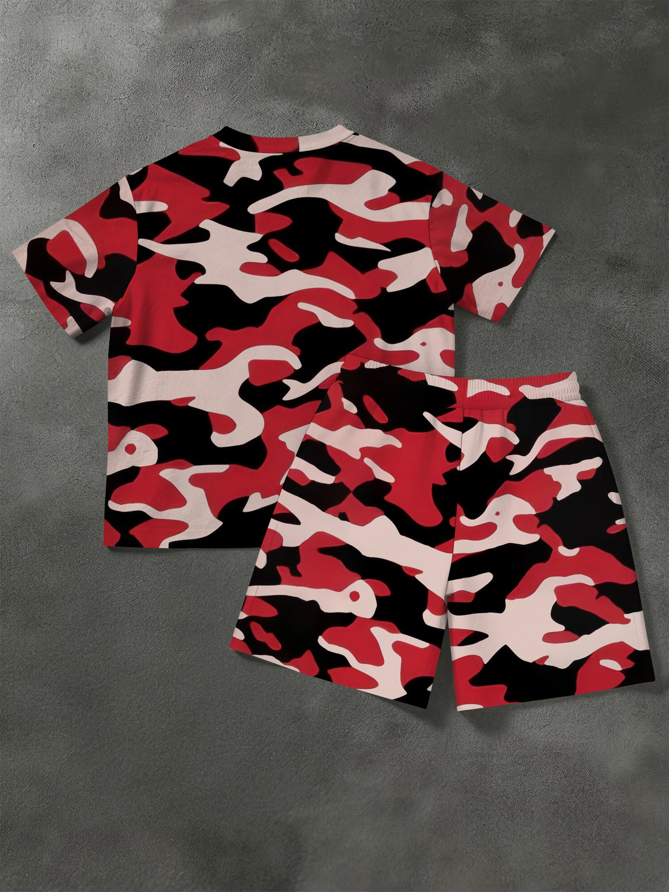 2026 Summer New Men's Short-Sl - Camo Pattern Set avaliação e preço
