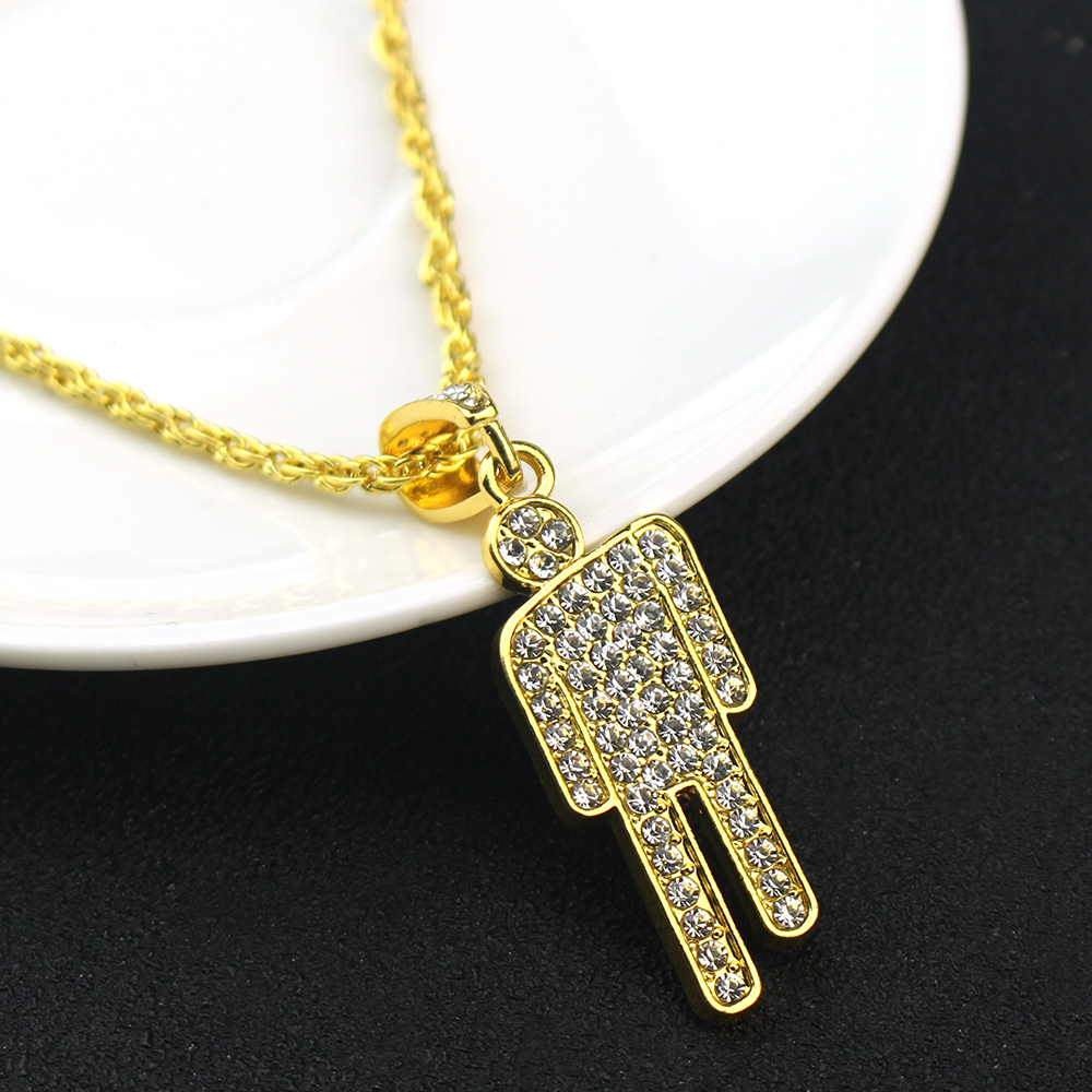 Hip Hop Necklace Stainless Ste - Street Fashion Couple avaliação e preço