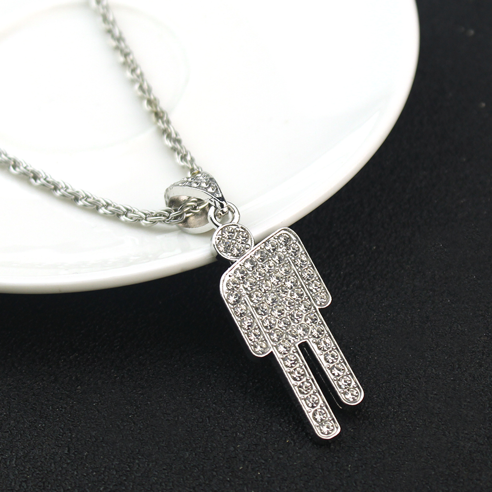 Hip Hop Necklace Stainless Ste - Street Fashion Couple avaliação e preço