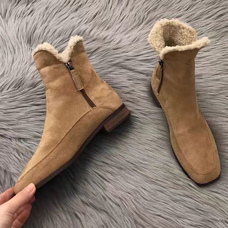 2026 New Fur Ankle Boots for W - Street Fashion Dress avaliação e preço