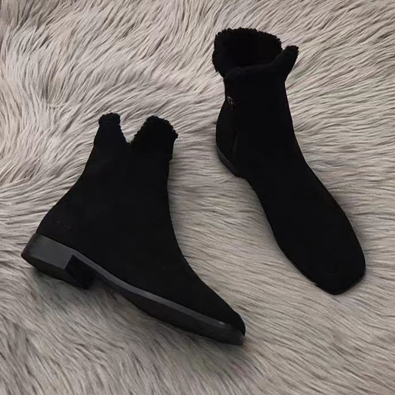 2026 New Fur Ankle Boots for W - Street Fashion Dress avaliação e preço