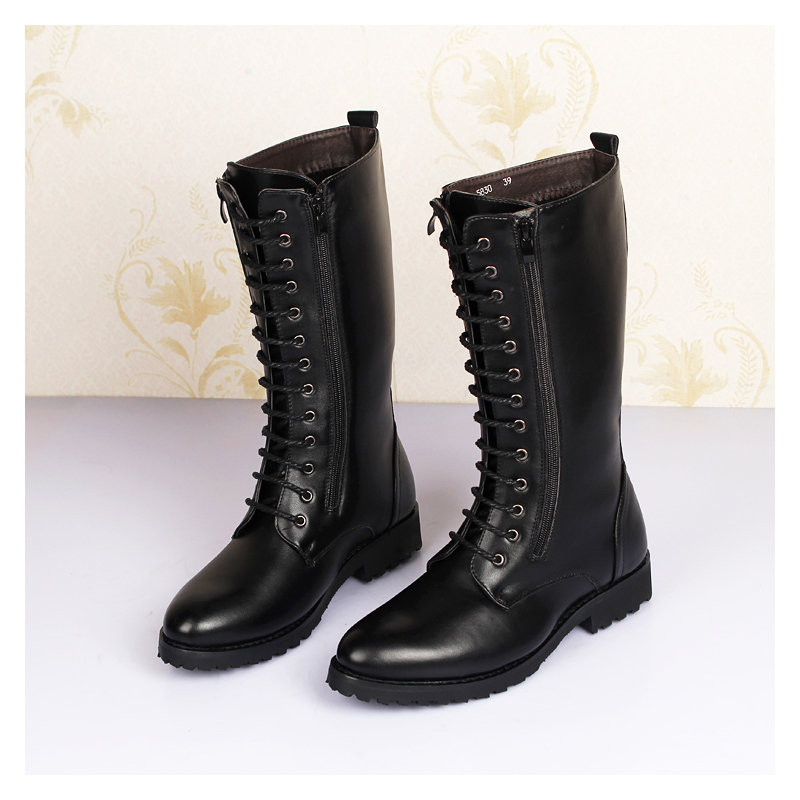 men's luxury fashion high boot - Street Fashion Dress avaliação e preço
