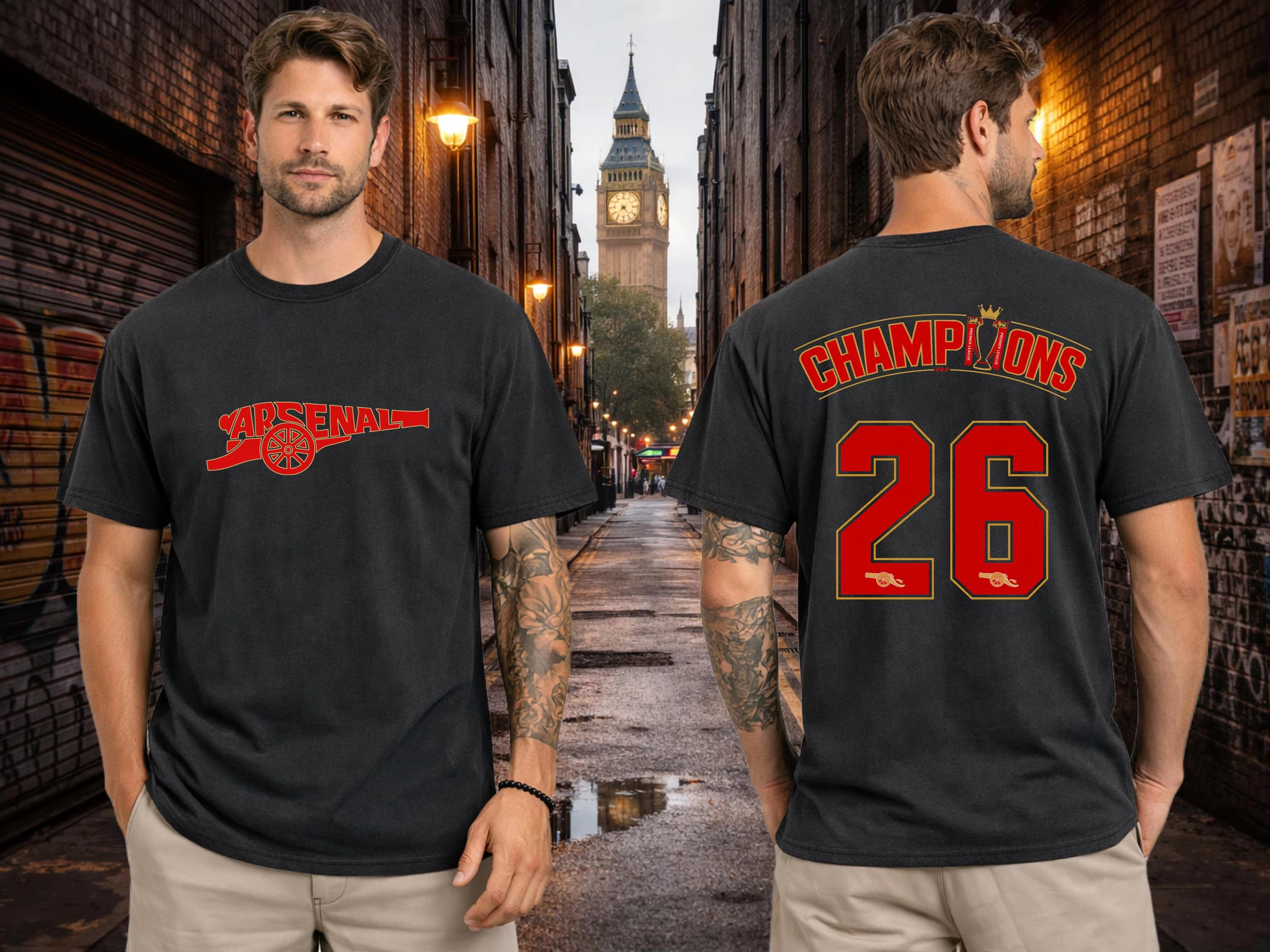 2026Summer Arsenal Shirt Champ - Street Fashion London avaliação e preço