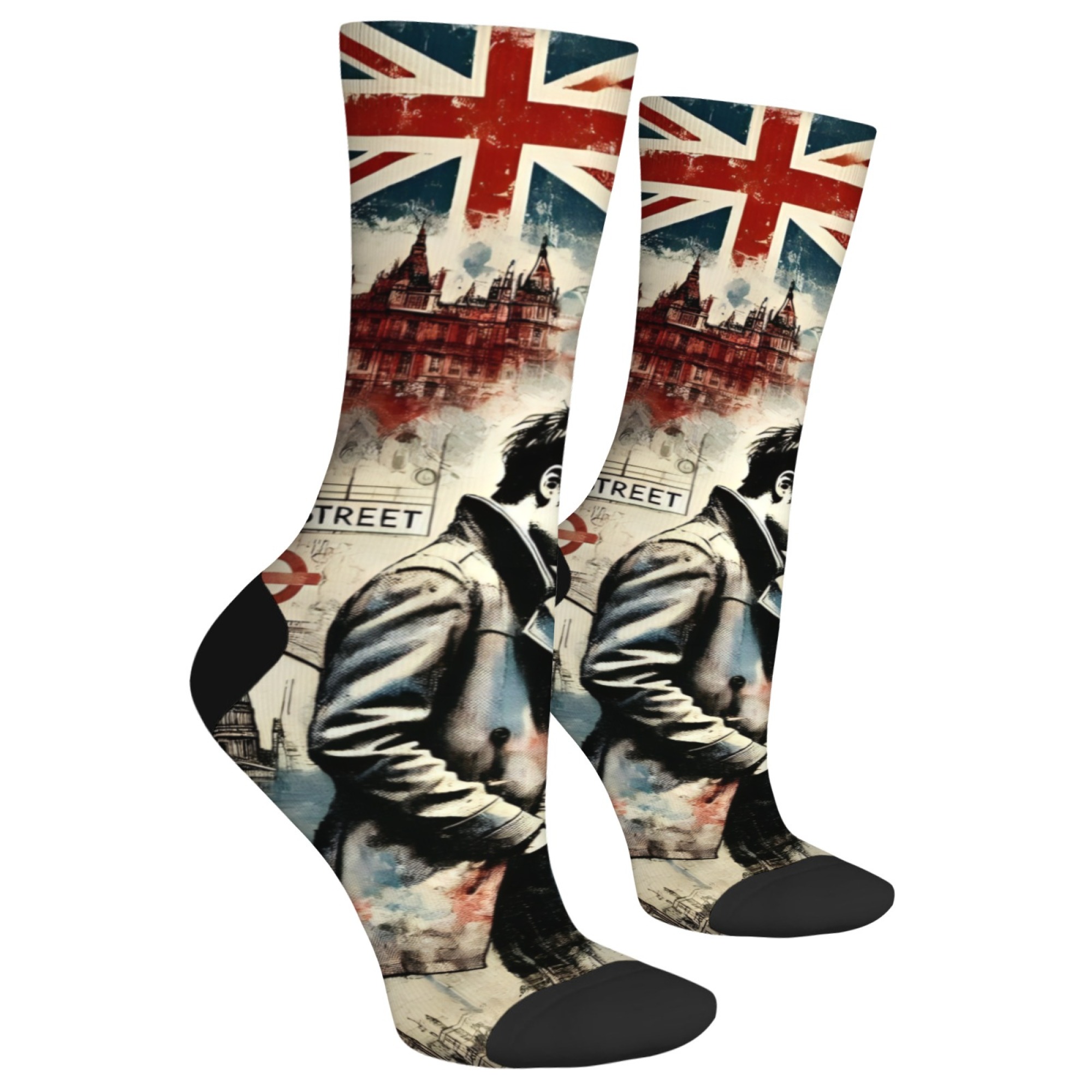 London Melancholic Boy Print M - Street Fashion London avaliação e preço