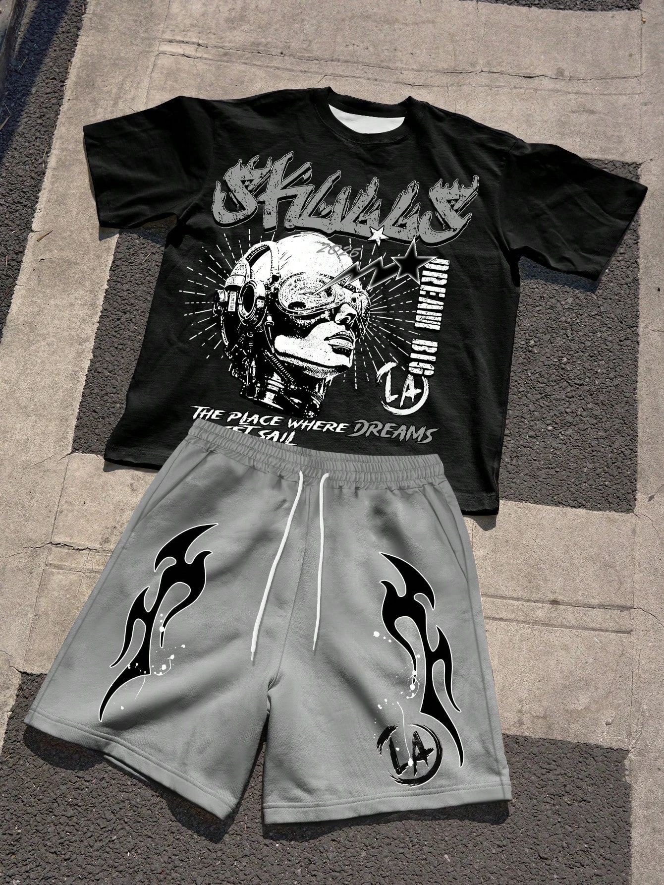 2026 Summer New Men's Short-Sl - Street Fashion China avaliação e preço
