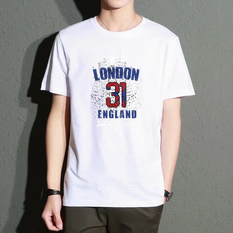Men's Black Round-Neck Short-S - Street Fashion London avaliação e preço