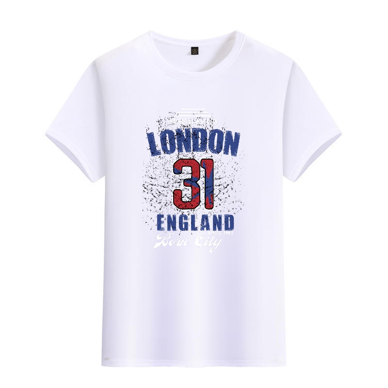 Men's Black Round-Neck Short-S - Street Fashion London avaliação e preço