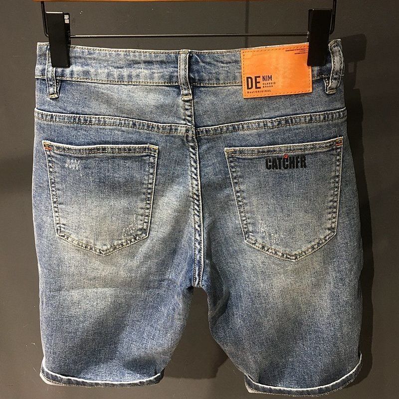 Short Jeans Pants for Men Over - Street Fashion Harajuku avaliação e preço