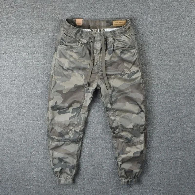 Male Trousers Camouflage Regul - Street Fashion Harajuku avaliação e preço
