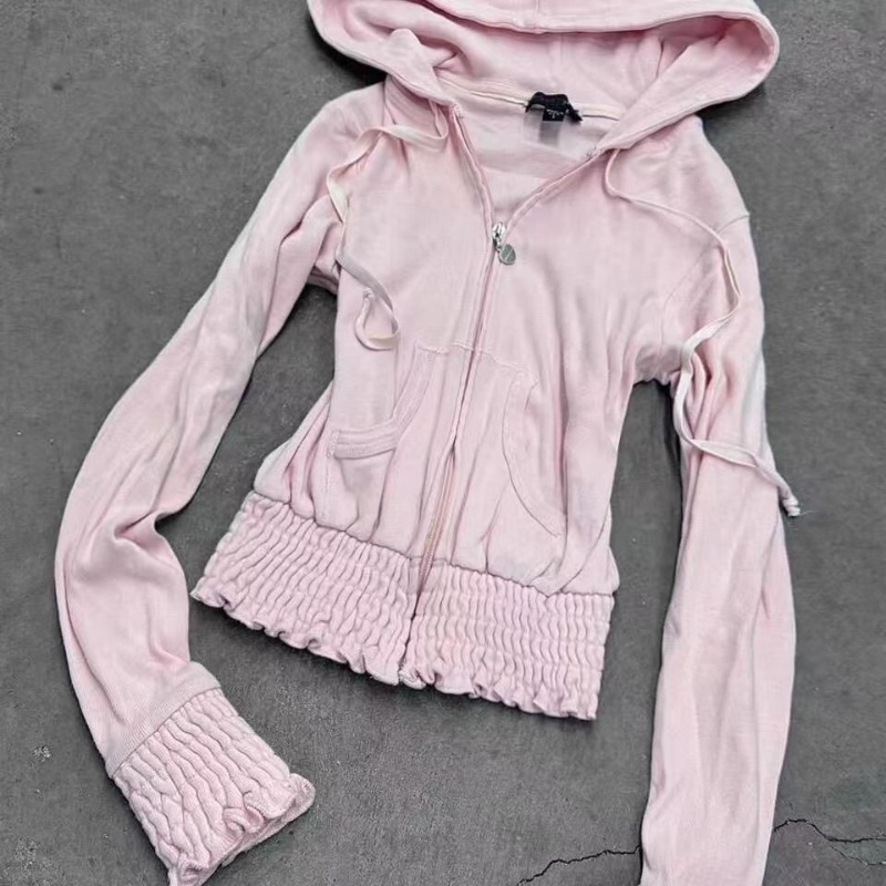 Vintage Sweatshirt 2-Piece Set - Street Fashion In Korea avaliação e preço