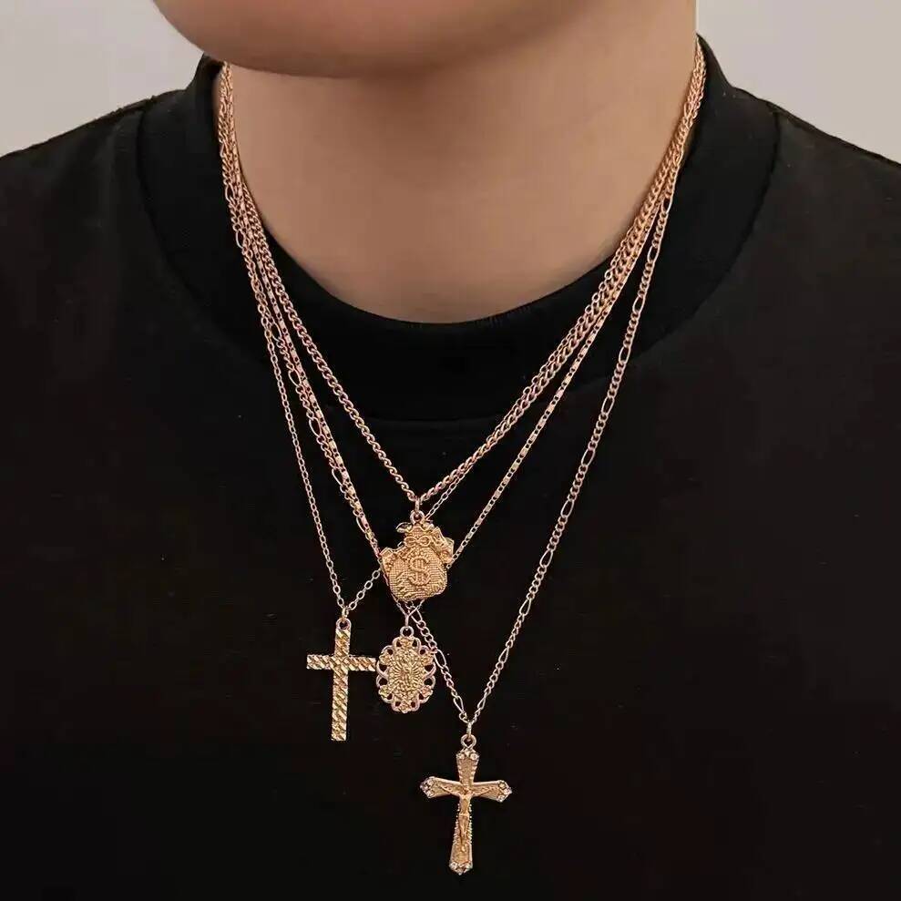 Ingemark 4Pcs/Set Retro Jesus  - Street Fashion Mood avaliação e preço